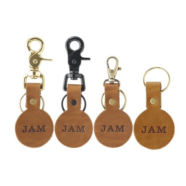 Custom Made Gifts, Engraved Leather Key Chains