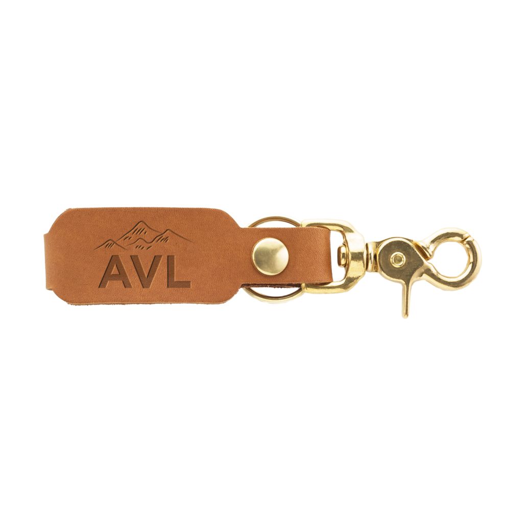 HipBos Handmade Personalised Leather Belt Loop Keyring Key Fob key Chain